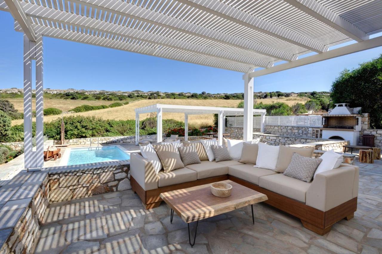 Executive Paros Villa - 4 Bedrooms - Villa Almyrikia Sunset - Stunning Sea Views And Private Pool - Ampelas Luaran gambar