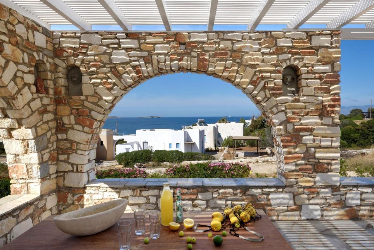 Executive Paros Villa - 4 Bedrooms - Villa Almyrikia Sunset - Stunning Sea Views And Private Pool - Ampelas Luaran gambar