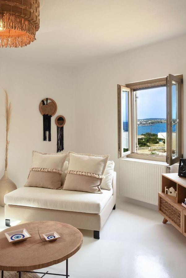 Executive Paros Villa - 4 Bedrooms - Villa Almyrikia Sunset - Stunning Sea Views And Private Pool - Ampelas Luaran gambar